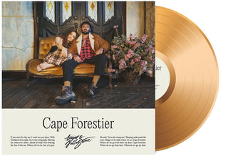 the album cover for Angus & Julia Stone - Cape Forestier - Gold [Colored Vinyl] (Gate) (Gol)