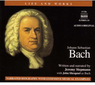 the album cover for J Bach S - Life & Works of Bach