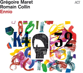 the album cover for Gregoire Maret  / Collin,Romain - Ennio