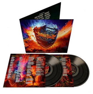 Judas Priest- Invincible Shield - Deluxe Gatefold Black Vinyl with Alternate Cover Artwork