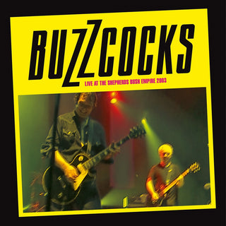 the album cover for Buzzcocks - Live At The Shepherds Bush Empire (W/Dvd)