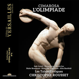 the album cover for Cimarosa / Rousset / Les Talens Lyriques - Lolimpiade