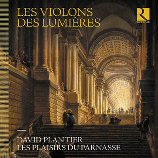 the album cover for Aubert / Dauvergne / Plantier - Les Violons Des Lumieres