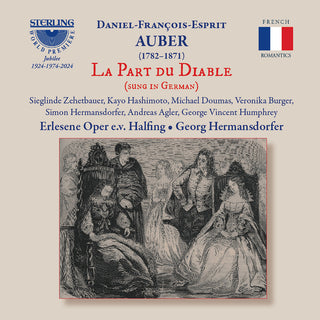 the album cover for Daniel Auber -Francois-Esprit - La Part Du Diable