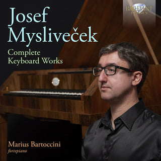 the album cover for Myslivecek / Bartoccini - Complete Keyboard Works