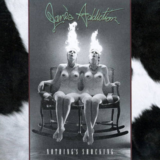the album cover for Jane's Addiction - Nothing's Shocking (Arg)