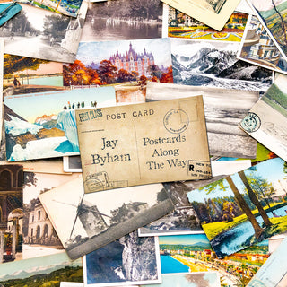 the album cover for Jay Byham - Postcards Along The Way