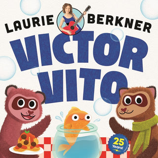 the album cover for The Laurie Berkner Band - Victor Vito (25th Anniversary Edition) [CD]