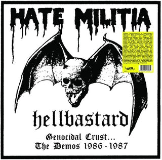 Hellbastard- Genocidal Crust: The Demos 1986-1987 (Vinyl)