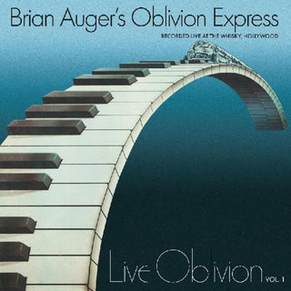 the album cover for Brian Auger's Oblivion Express - Live Oblviion Vol. 1