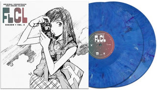 The Pillows- FLCL Season 1 Vol. 2 - O.S.T. (Drama Album) (Colored Vinyl, Blue, 150 Gram Vinyl, Gatefold LP Jacket)