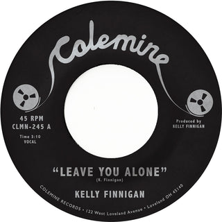 the album cover for Kelly Finnigan - Leave You Alone / Thom's Heartbreak