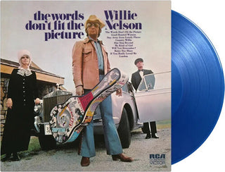 Willie Nelson- Words Don't Fit The Picture (Blue Vinyl)
