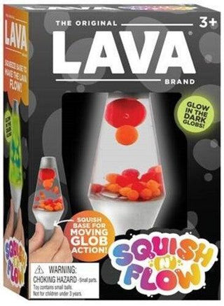 Lava® Lamp Squish N' Flow Mini Squishy Lava Lamp (Assorted Colors)