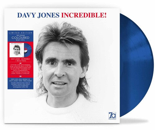 Davy Jones-  Incredible! - 180gm Blue Vinyl [Import]
