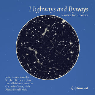 the album cover for Bergsma / Ball / Robinson - Highways & Byways - Rarities For Recorder