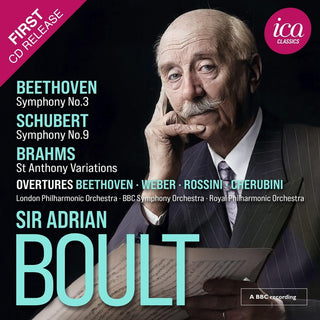 the album cover for L Beethoven .V. / Brahms / Bbc Welsh Orchestra - Symphony No. 3, Op. 55 Eroica Schubert