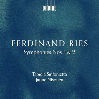 the album cover for Ries / Tapiola Sinfonietta - Symphonies Nos. 1 & 2