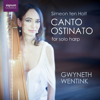 the album cover for Holt / Wentink - Canto Ostinato (Version For Solo Harp)