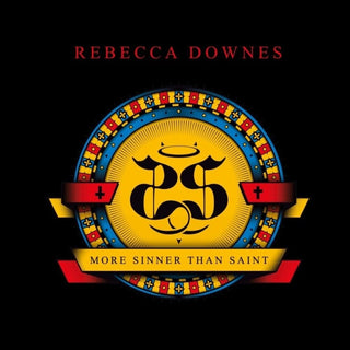 the album cover for Rebecca Downes - More Sinner Than Saint - 180gm Red Vinyl [Colored Vinyl]