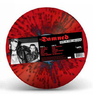 the album cover for Damned - Live At The 100 Club [Colored Vinyl] (Spla) (Can)
