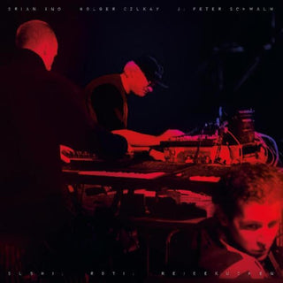 the album cover for Brian Eno  / Czukay,Holger / Schwalm,J.Peter - Sushi. Roti. Reibekuchen [Digipak]