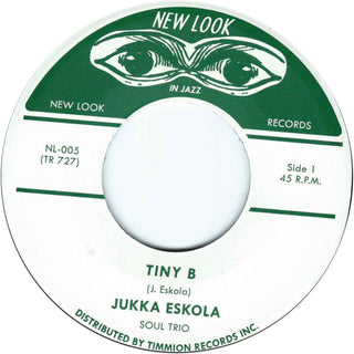 the album cover for Jukka Eskola  Soul Trio - Tiny B/Stick Of A Branch