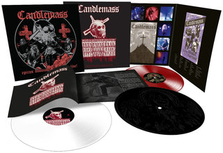 the album cover for Candlemass - Tritonus Nights (Blk) (Box) [Colored Vinyl] (Red) (Wht)