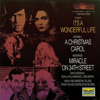 the album cover for David Newman  / Rpo - It's A Wonderful Life / Miracle 34th Stree / Carol