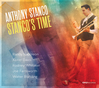 the album cover for Anthony Stanco - Stanco's Time