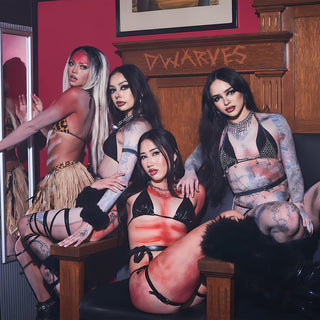 the album cover for Dwarves / Ralph Champagne - Dwarves & Ralph Champagne