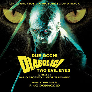 the album cover for Pino Donaggio - Two Evil Eyes / Due Occhi Diabolici - O.S.T.