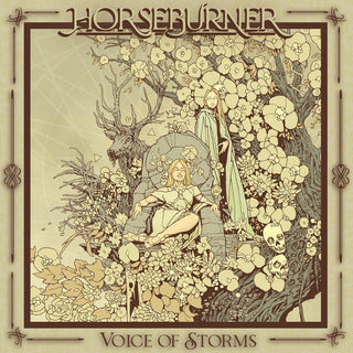 the album cover for Horseburner - Voice Of Storms