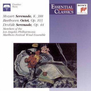 the album cover for Mozart / Beethoven / Dvorak / Ormandy / Zukerman - Serenade