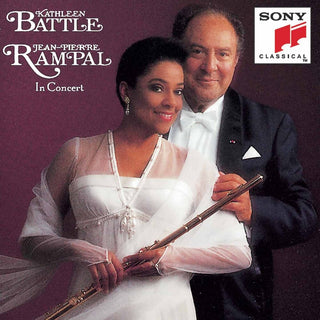 the album cover for Kathleen Battle - In Concert