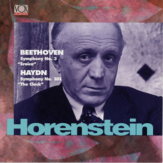 the album cover for Jascha Horenstein - Symphony No. 3 'Eroica'/Symphony No. 101 'The Clock'