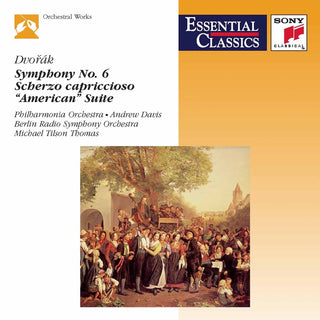 the album cover for Sir Andrew Davis - Dvorak: Sym No 6