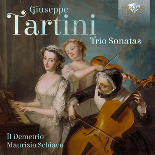 the album cover for Tartini / Schiavo / Costantini - Trio Sonatas