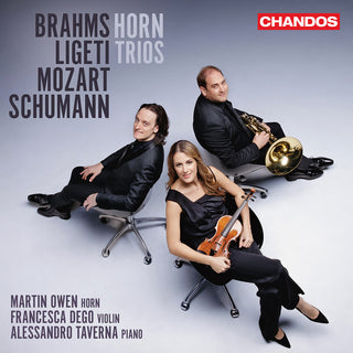 the album cover for Brahms / Schumann / Ligeti - Brahorn Trios