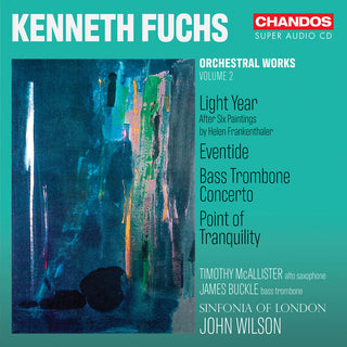 the album cover for Fuchs / Mccalister / Sinfonia Of London - Orchestral Works, Vol. 2 (Hybr)
