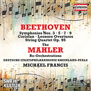 the album cover for L Beethoven .V. / Krahe / Ballard - Mahler Re-Orchestrations