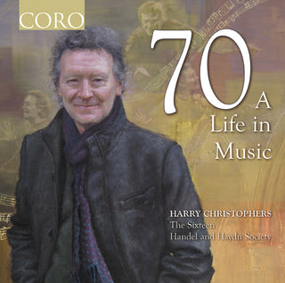 the album cover for J Bach .S. / Brahms / Handel & Haydn Society - 70 - A Life In Music