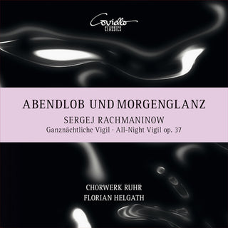 the album cover for Rachmaninoff / Ruhr / Helgath - All-Night Virgil, Op. 37