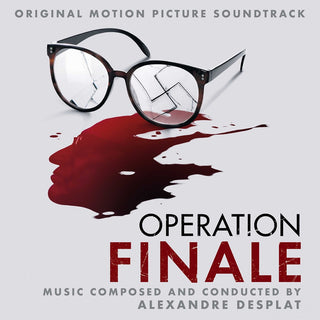 the album cover for Alexandre Desplat - Operation Finale (Original Motion Picture Soundtrack)