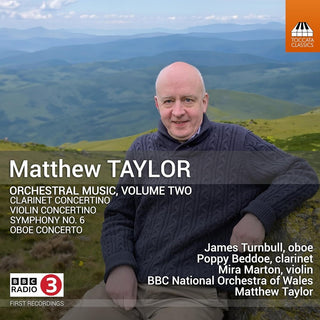 the album cover for Taylor / Turnbull / Hatfield - Orchestral Music, Vol. 2