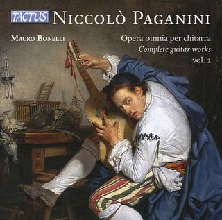the album cover for Paganini / Bonelli - Complete Guitar Works Vol. 2