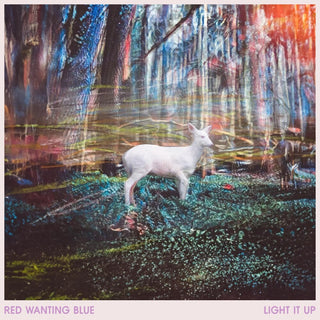 the album cover for Red Wanting Blue - Light It Up