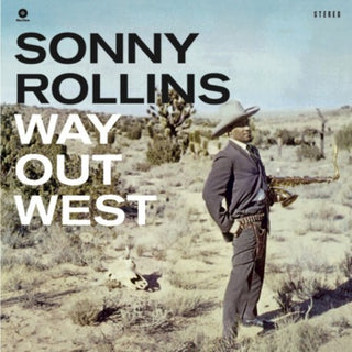 the album cover for Sonny Rollins - Way Out West [Colored Vinyl] [Limited Edition] [180 Gram] (Red) (Spa)