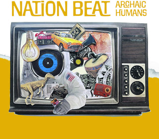 the album cover for Nation Beat - Archaic Humans
