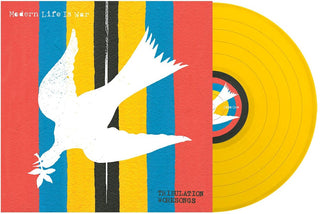 the album cover for Modern Life Is War - Tribulation Worksongs [Colored Vinyl] [Limited Edition] (Ylw)